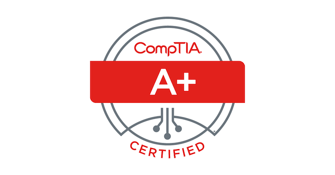 CompTIA A+ Certification Badge